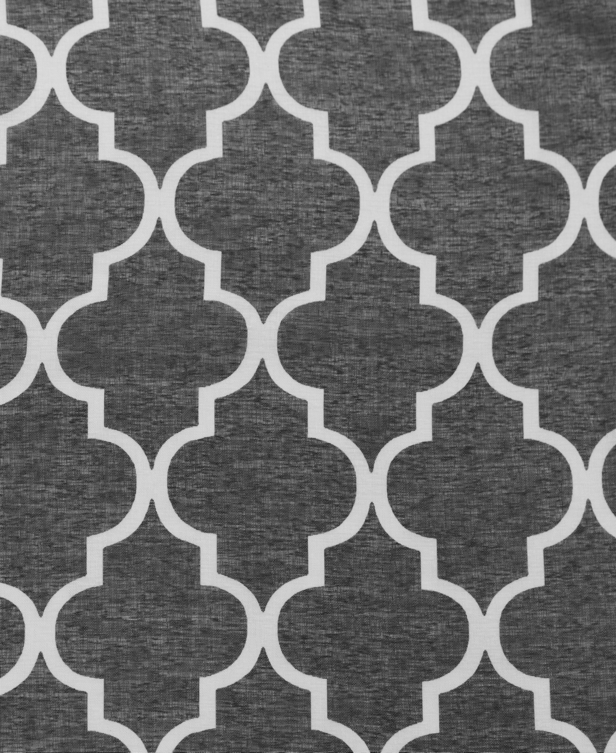 Superior Lightweight Trellis Sheer Curtain Panels, (2), 52