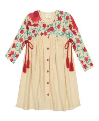 Masala Baby Girls Organic Cotton Aasha Dress - Macy's
