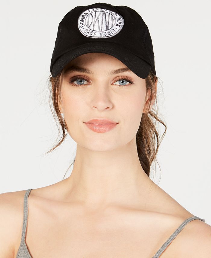 DKNY Embroidered Logo Token Baseball Hat - Macy's