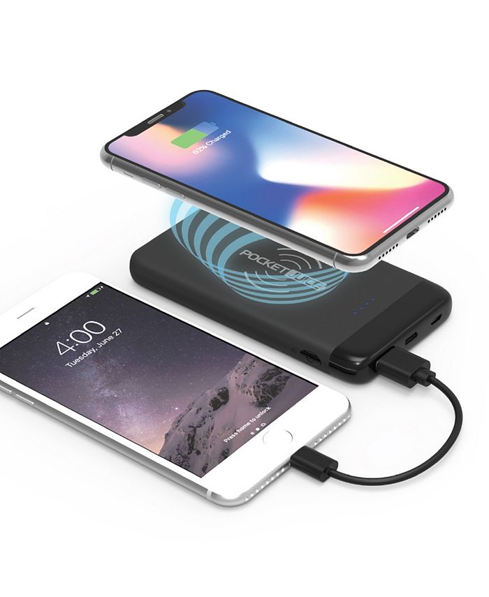 Tzumi PocketJuice 4,000 mAh Wireless Portable Charger Macy's