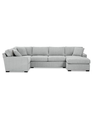 Radley 4-Pc. Fabric Chaise Sectional Sofa with Corner Piece, Created for Macy's