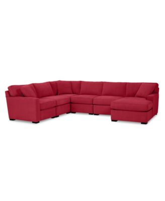 Radley Fabric 6-Pc. Chaise Sectional with Corner
