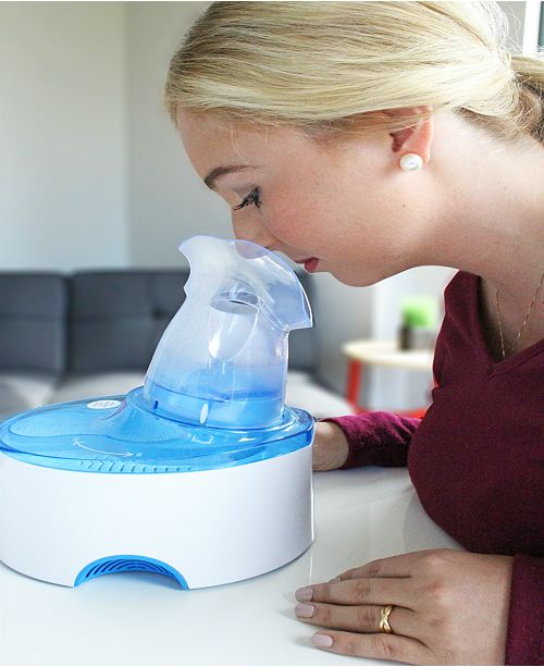 Crane 2-in-1 Warm Mist Humidifer & Inhaler & Reviews - Wellness - Bed