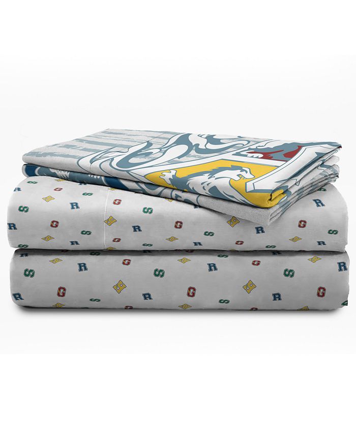 Harry Potter Warner Bros. 4 Piece Full Sheet Set Macy's