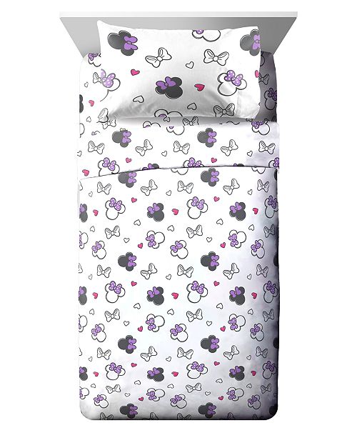 Disney Minnie Mouse 3 Pc Twin Sheet Set Reviews Sheets