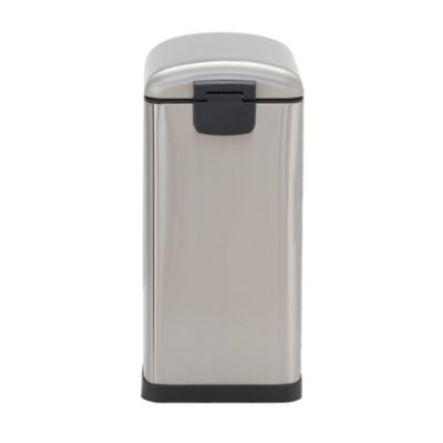 Stainless Steel 10L Tuscany Narrow Trash Bin 