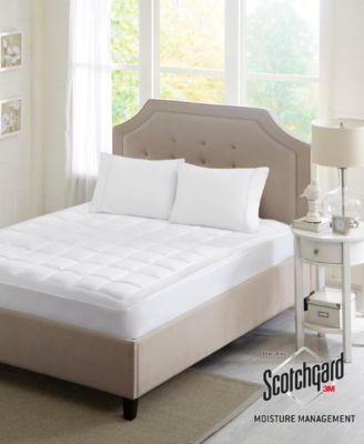 Highline Quilted Microfiber Deep Pocket Mattress Pad, King