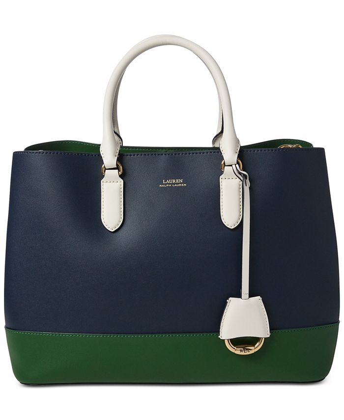 Lauren Ralph Lauren Marcy Leather Satchel & Reviews - Handbags ...