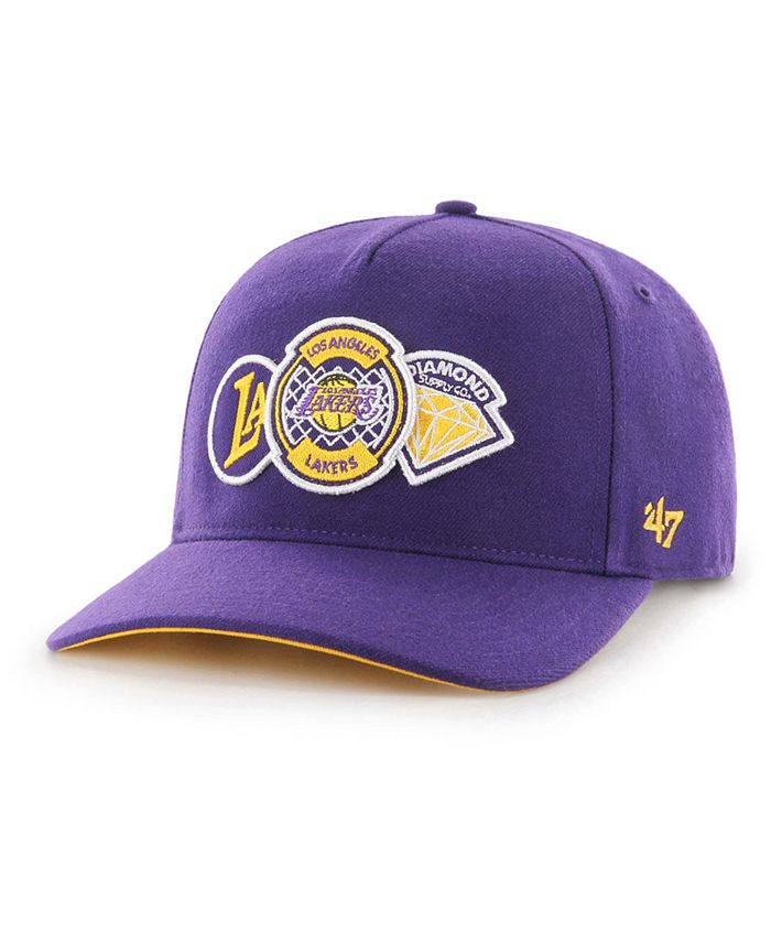 '47 Brand Los Angeles Lakers Diamond Patch CAPTAIN DT Cap - Macy's