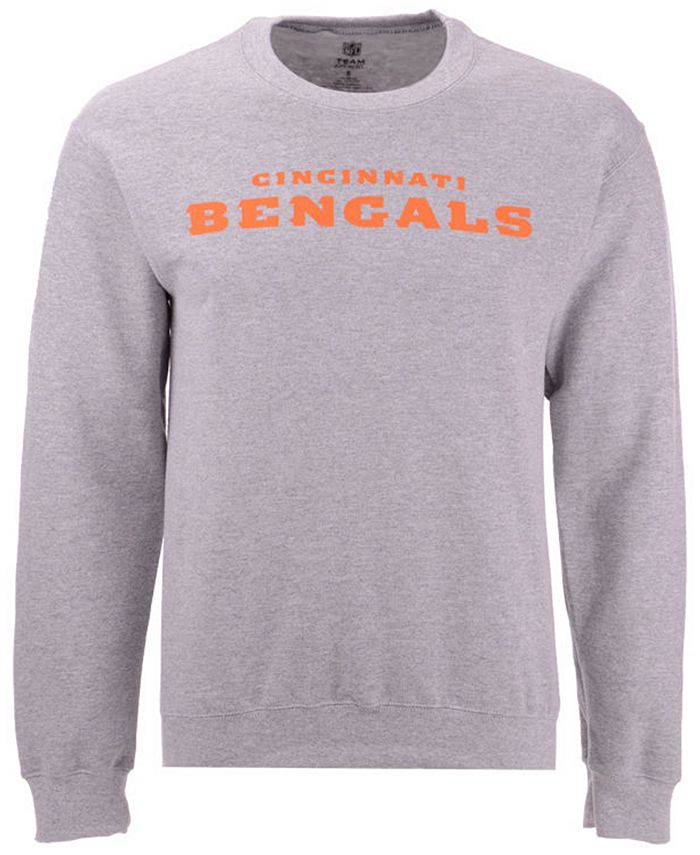 Authentic NFL Apparel Men's Cincinnati Bengals Gunslinger Crew Neck  Sweatshirt - Macy's