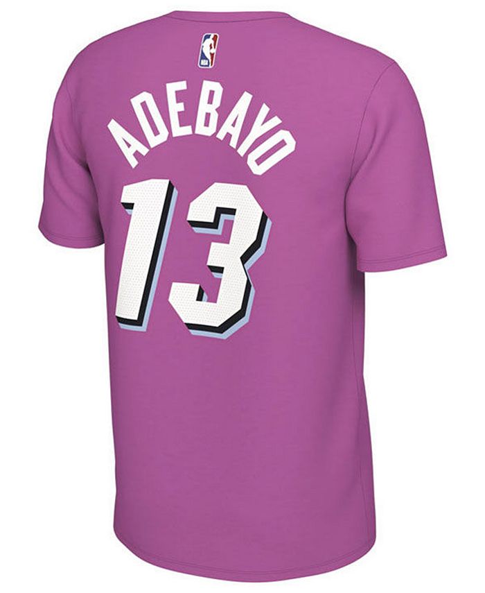 Nike Men's Bam Adebayo Miami Heat Earned Edition Player T-Shirt - Macy's