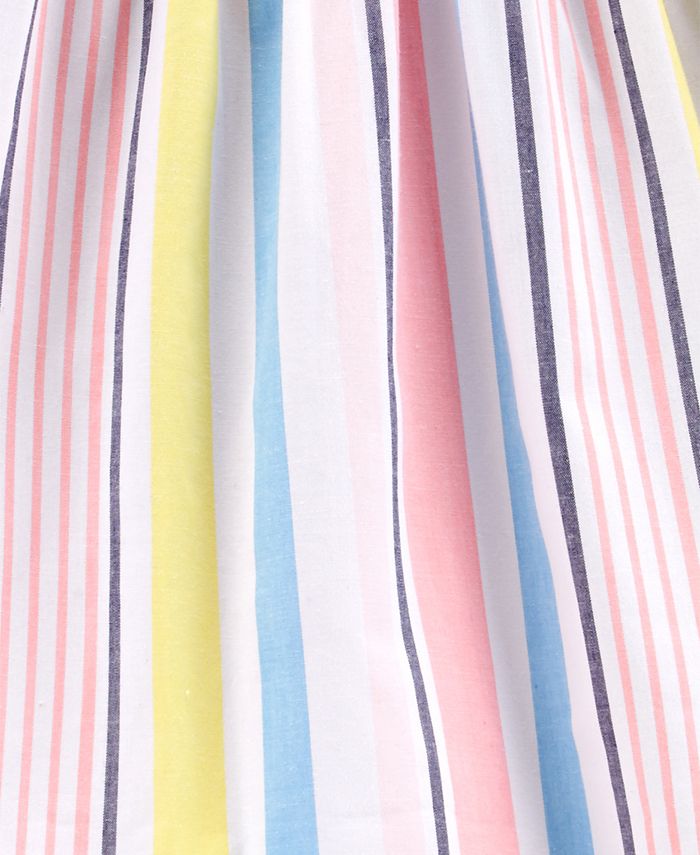 Carter's Baby Girls Multicolor Striped Cotton Dress - Macy's