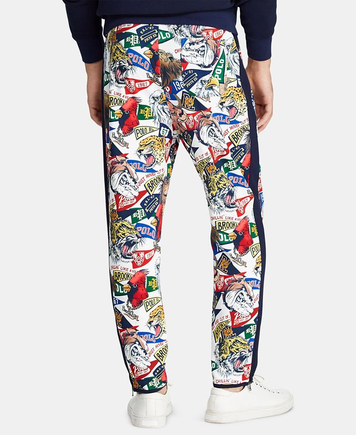knit track pants