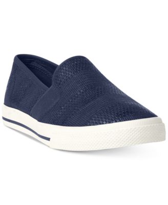 navy blue slip on shoes womens