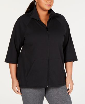 Soffe - Plus Size High-Low Active Jacket