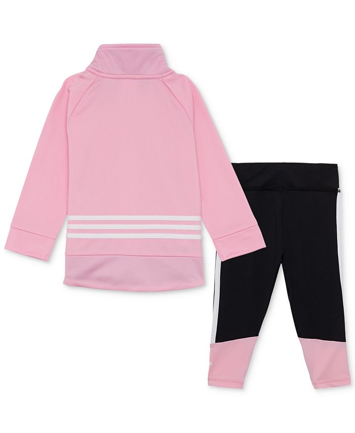 adidas Baby Girls 2-Pc. Running Jacket & Leggings Set - Macy's