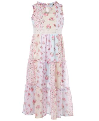 girls floral maxi dresses