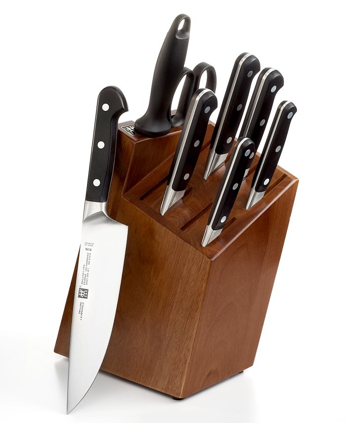 Zwilling Pro 9pc Knife Block Set Macy's