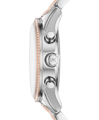 Women's Bryant Two-Tone Stainless Steel & Crystal-Accent Bracelet Watch 37mm