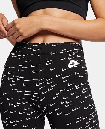 Nike Logo Print Leggings