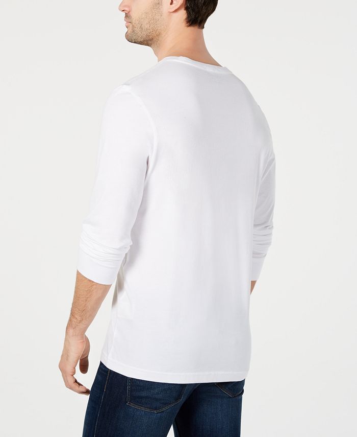 Club Room Men's Long Sleeve T-Shirt, Created for Macy's - Macy's
