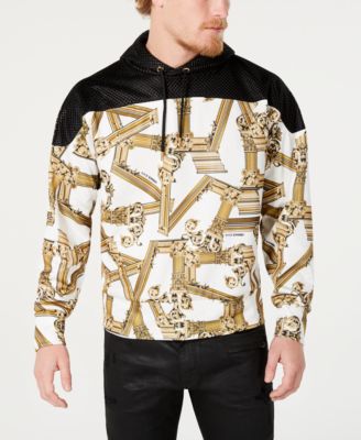 Versace - Men's Colorblocked Logo Hoodie