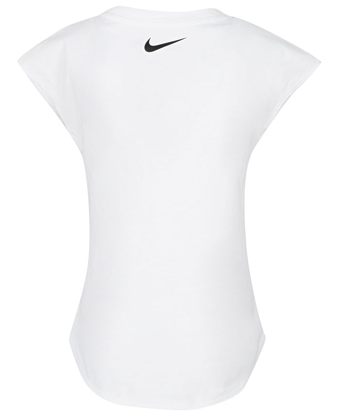 Nike Little Girls Dance Swoosh Logo T-Shirt - Macy's