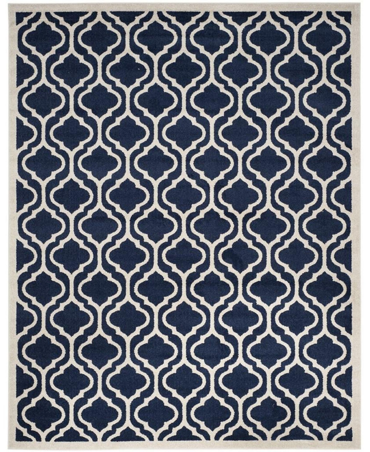 Safavieh Amherst Navy and Beige 8' x 10' Area Rug - Navy
