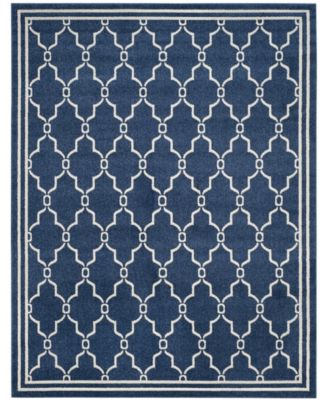 Amherst Navy and Beige 8' x 10' Area Rug