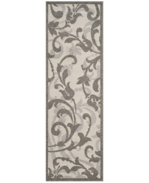 Safavieh Amherst Ivory and Grey 2'3in x 7' Runner Area Rug