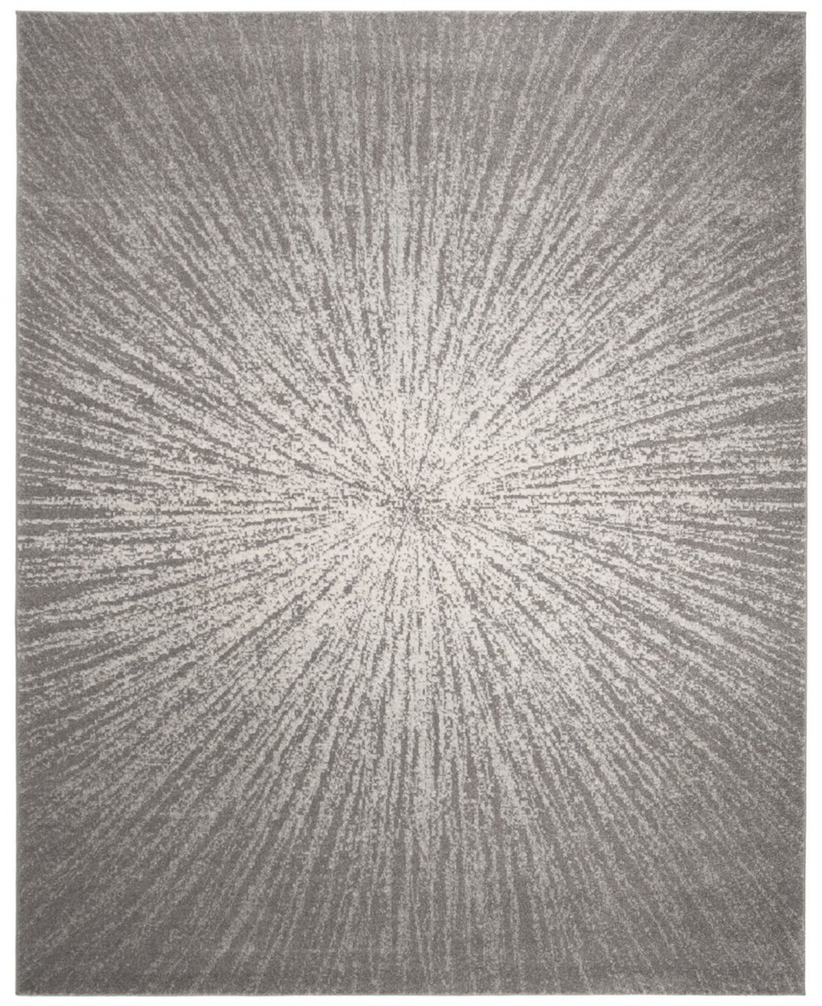 Safavieh Evoke Dark Gray and Ivory 8' x 10' Area Rug - Dark Gray