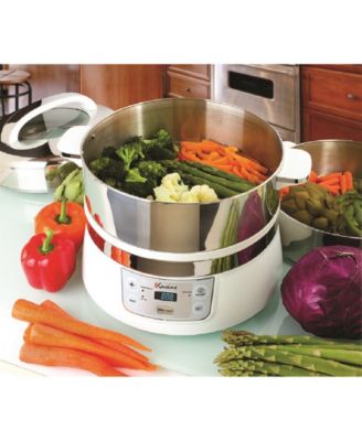 EuroCuisine Euro Cuisine FS2500 Stainless Steel Electric Food Steamer