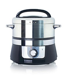 Euro Cuisine FS3200 Stainless Steel Electric Food Steamer