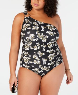 michael kors plus swimsuits