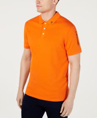 calvin klein pima cotton polo