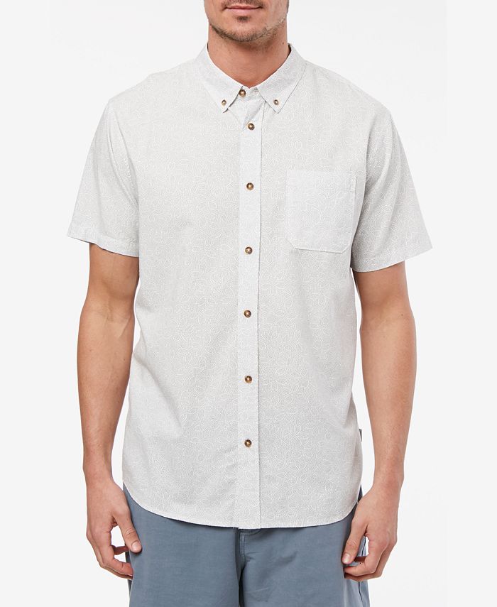 O'Neill Men's Salton Short Sleeve Woven Shirt - Macy's
