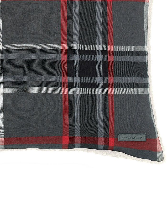 Eddie Bauer Winslow Dark Grey Square Pillow Macy's