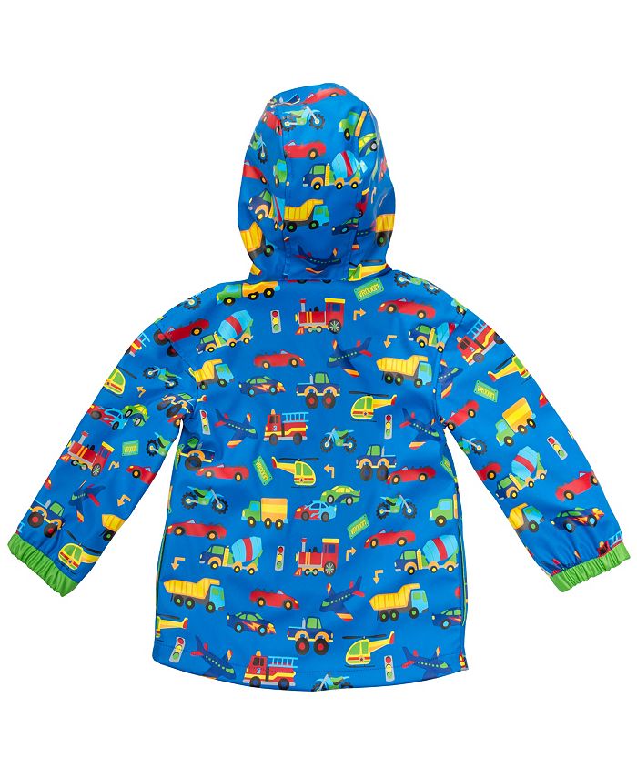 Stephen Joseph Little Boy Car Print Raincoat - Macy's