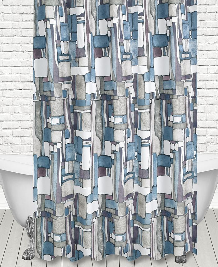 Popular Bath Artful Mosaic Shower Curtain Macy's