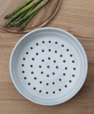Ron 9.75" Stoneware Steamer Insert
