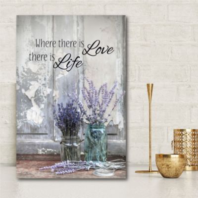 Where There is Love Gallery-Wrapped Canvas Wall Art - 12" x 18"