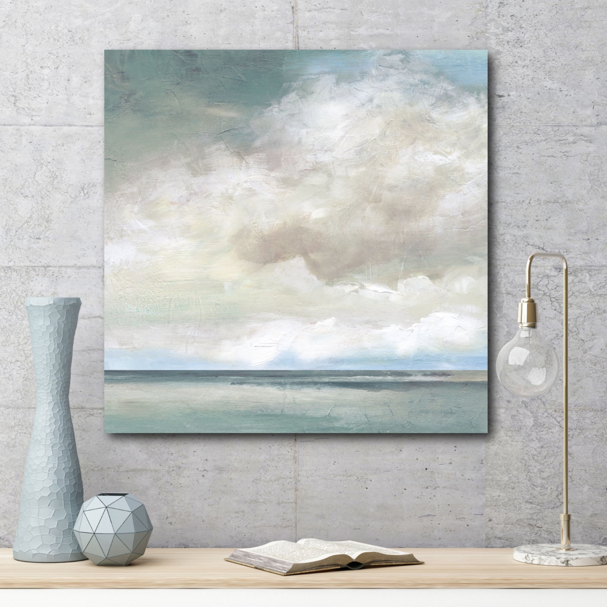 Courtside Market Cloudscape Vii Gallery-Wrapped Canvas Wall Art -