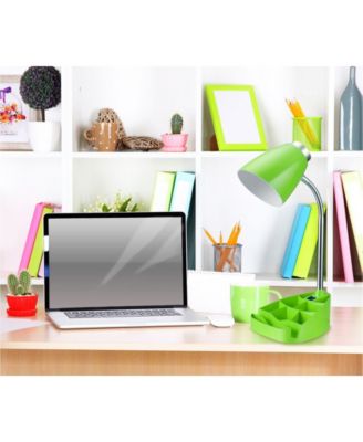 Limelight's Gooseneck Organizer Desk Lamp with iPad Tablet Stand Book Holder