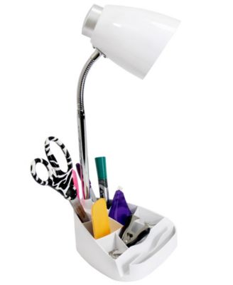 Limelight's Gooseneck Organizer Desk Lamp with iPad Tablet Stand Book Holder