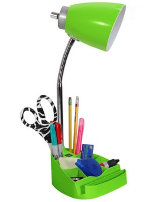 Limelight's Gooseneck Organizer Desk Lamp with iPad Tablet Stand Book Holder and USB port