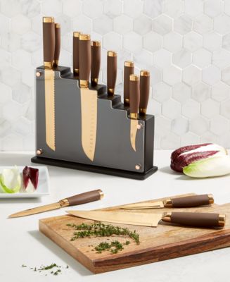Hampton Forge Knight Stainless Steel Cutlery Block Set - Copper, 13 pc -  Mariano's