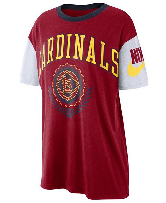 Nike Women's St. Louis Cardinals Retro Boycut T-Shirt - Macy's