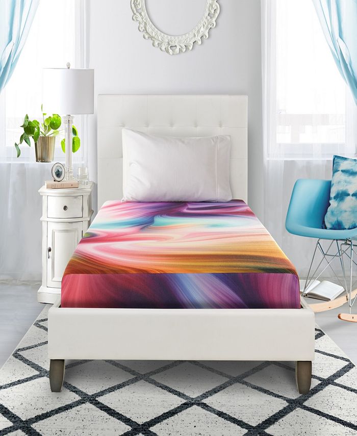 Groove 5" Tie Dye Memory Foam Mattress Macy's