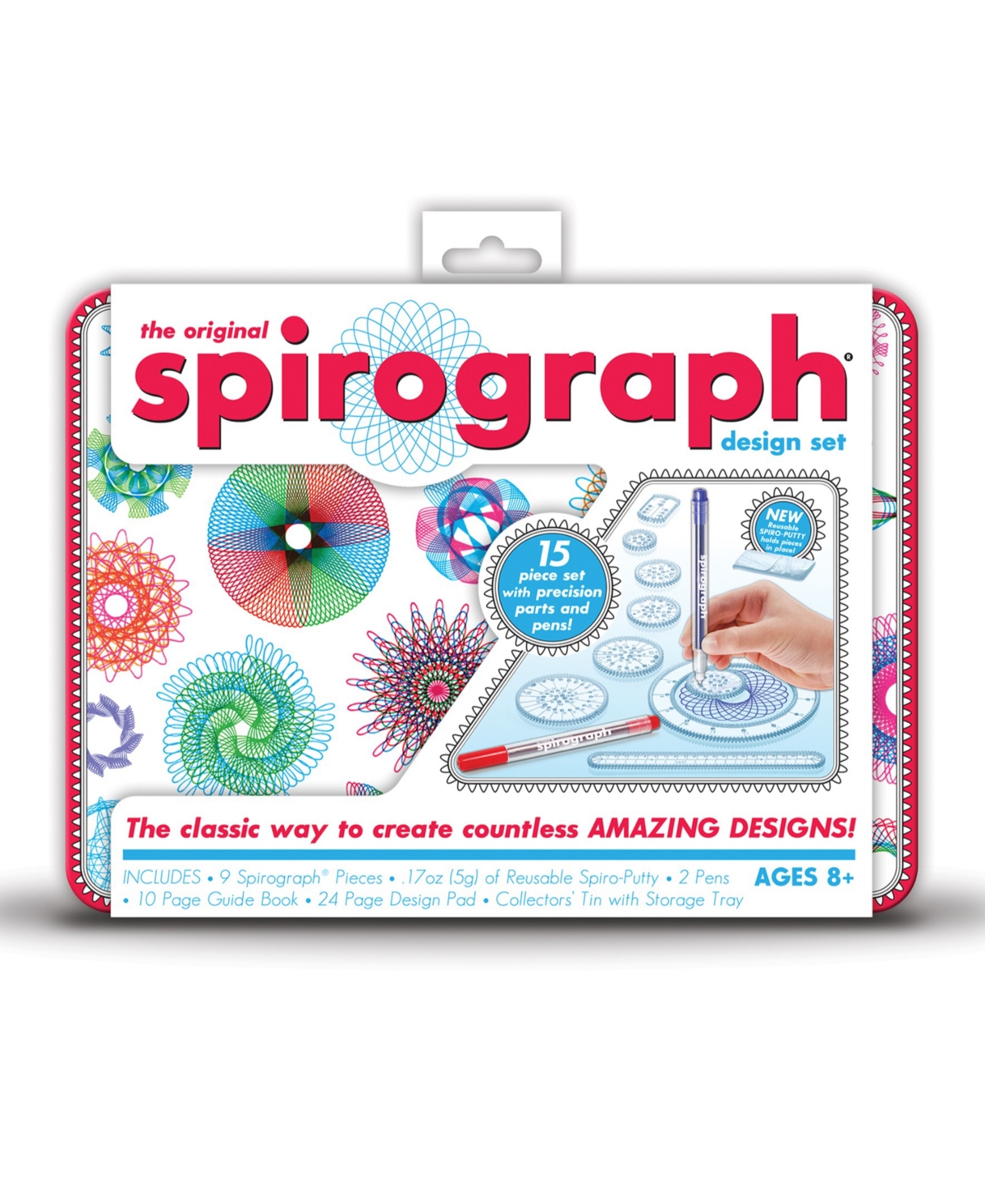 Spirograph Design Set Tin In Multi