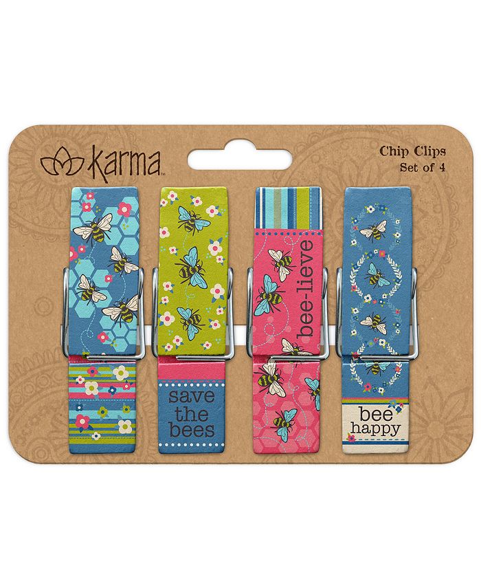 Karma Gifts Chip Clips, Set of 4 Macy's